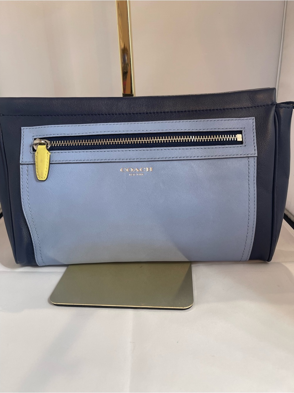 Coach Legacy Colorblock Large Clutch / Wristlet